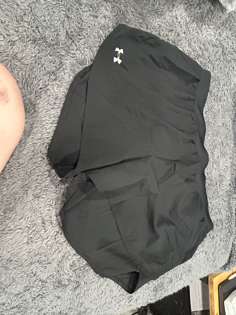 Under Armour Black Women's Performance Running Shorts